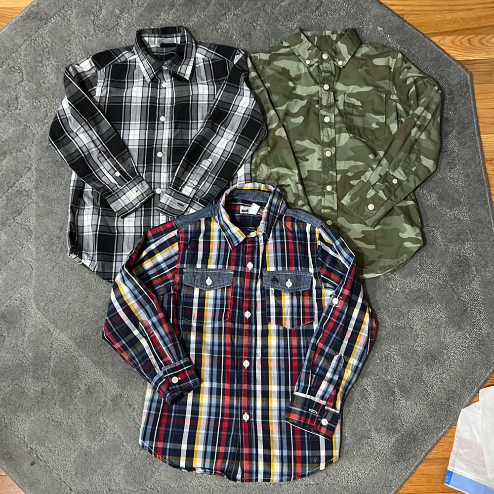 Big boy button down shirt bundle